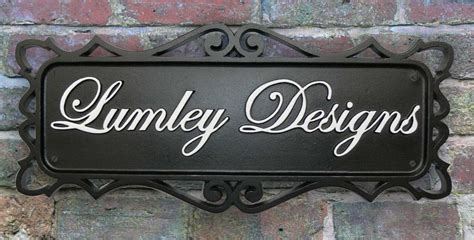 cast metal house signs ireland|cast iron metal signs.